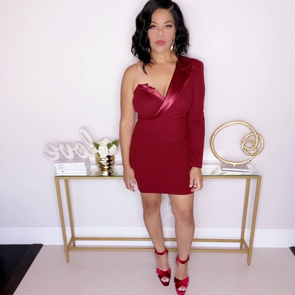 Piano tux blazer dress